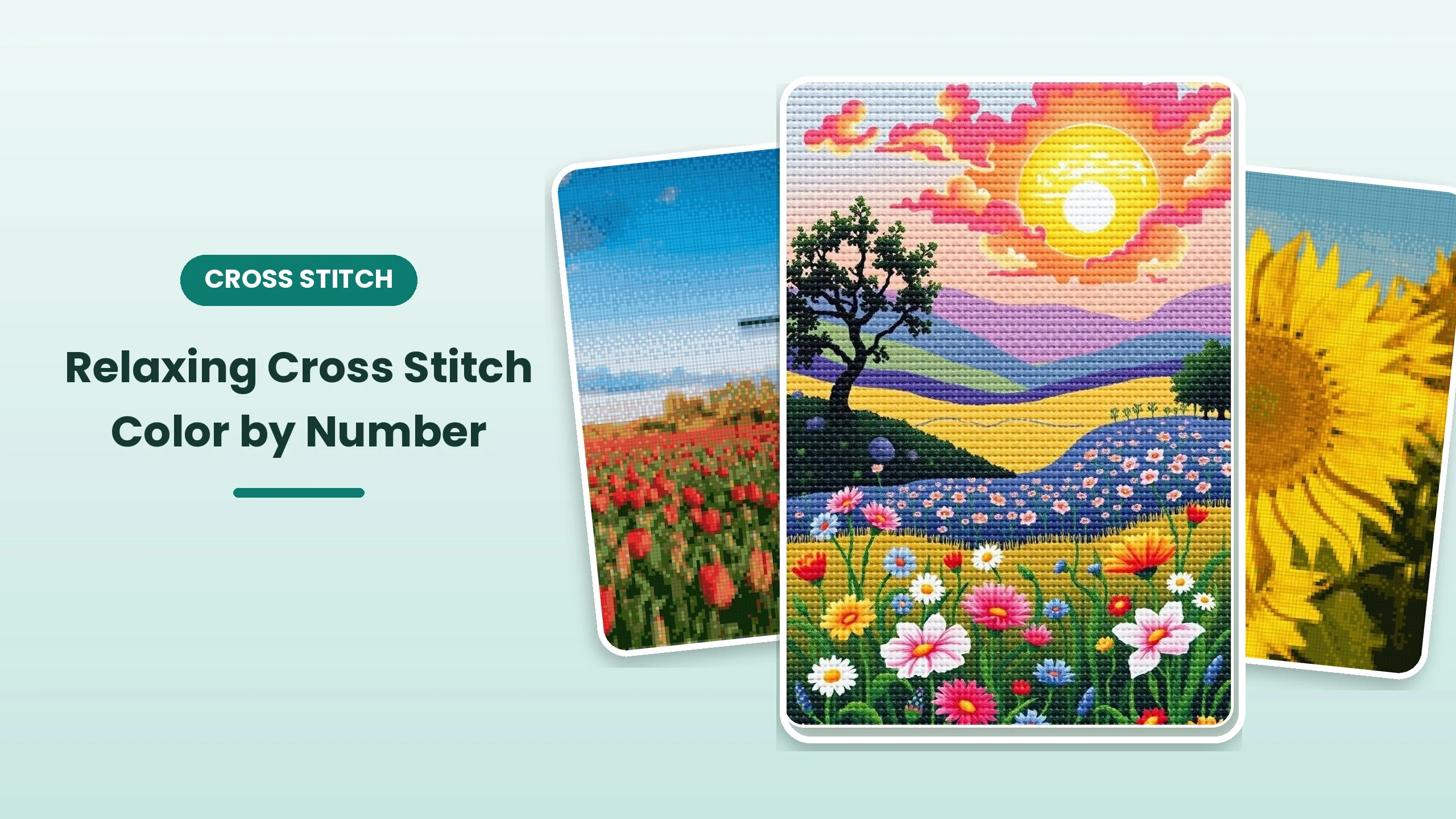 Cross Stitch Color by Number screenshot