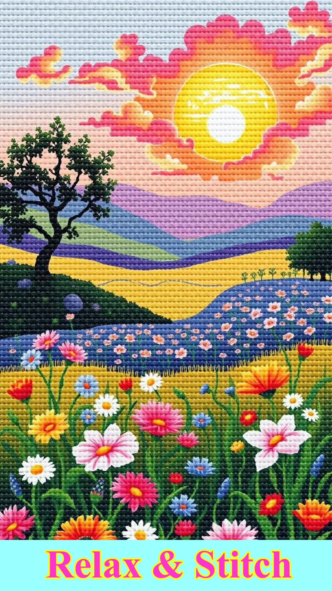 Cross Stitch Color by Number screenshot